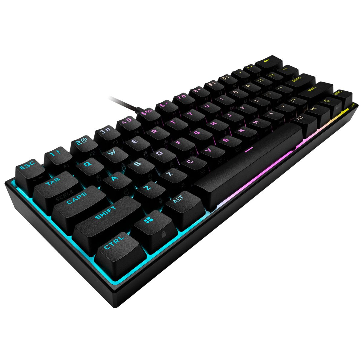 Corsair K65 Rgb Mini 60% Teclado Usb Alemán Negro