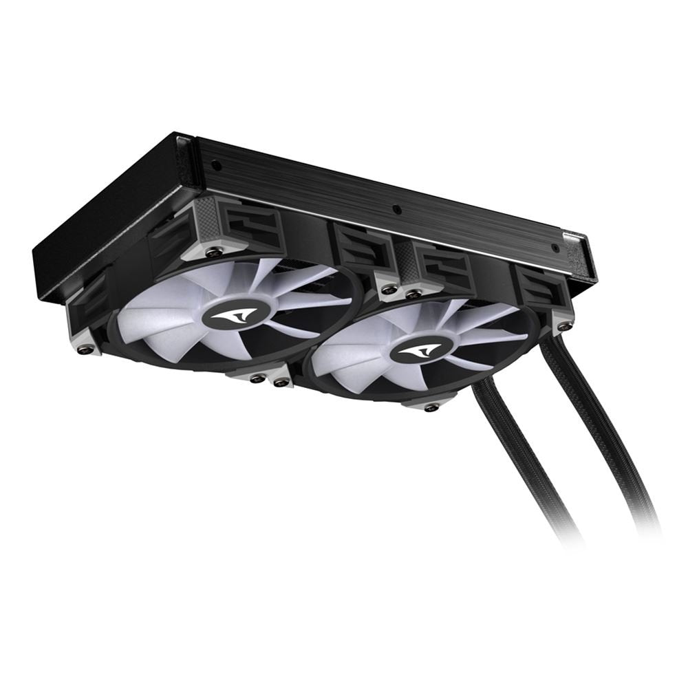 EAN 4044951038008 - Sharkoon S80 RGB Carcasa del ordenador, Procesador Sistema de refrigeración líquida todo en uno 12 cm Neg imagen 10
