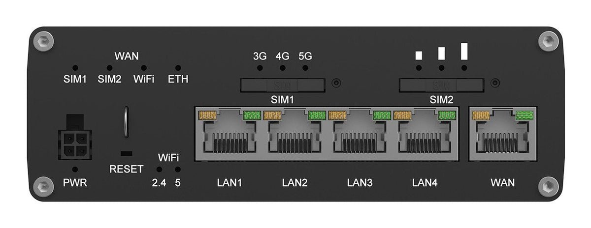 EAN 4779051844081 - Teltonika RUTC50 router inalámbrico Gigabit Ethernet Doble banda (2,4 GHz / 5 GHz) 5G Negro imagen 4