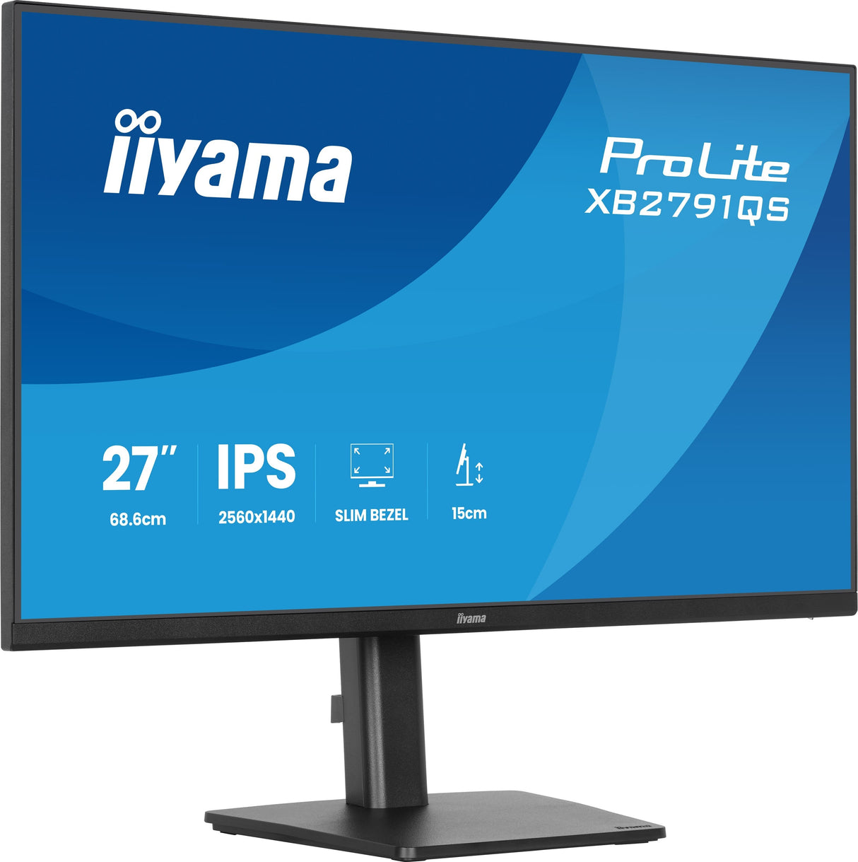 Monitor Iiyama 27" Ips, 4-Side Slim Bezel 2560x1440 75hz