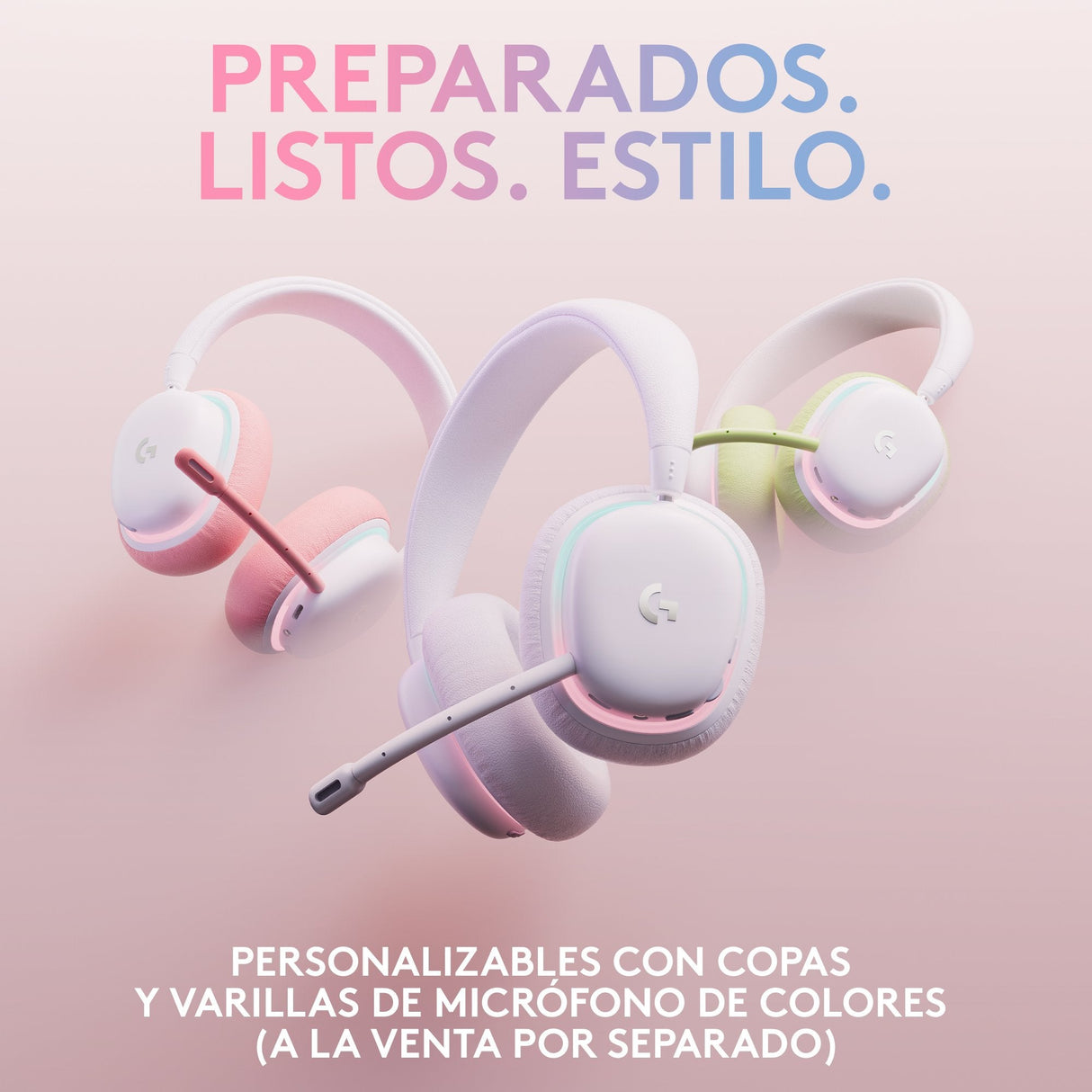 Logitech G G735 Auriculares Inalámbrico Y Alámbrico Diadema Juego Bluetooth Blanco