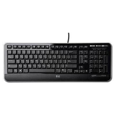 Hp Qy776aa Teclado Usb Negro