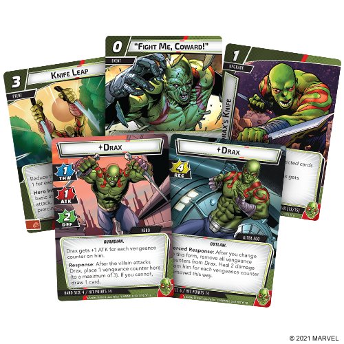 Asmodee Marvel Champions: El Juego De Cartas - Drax Ffgd2918