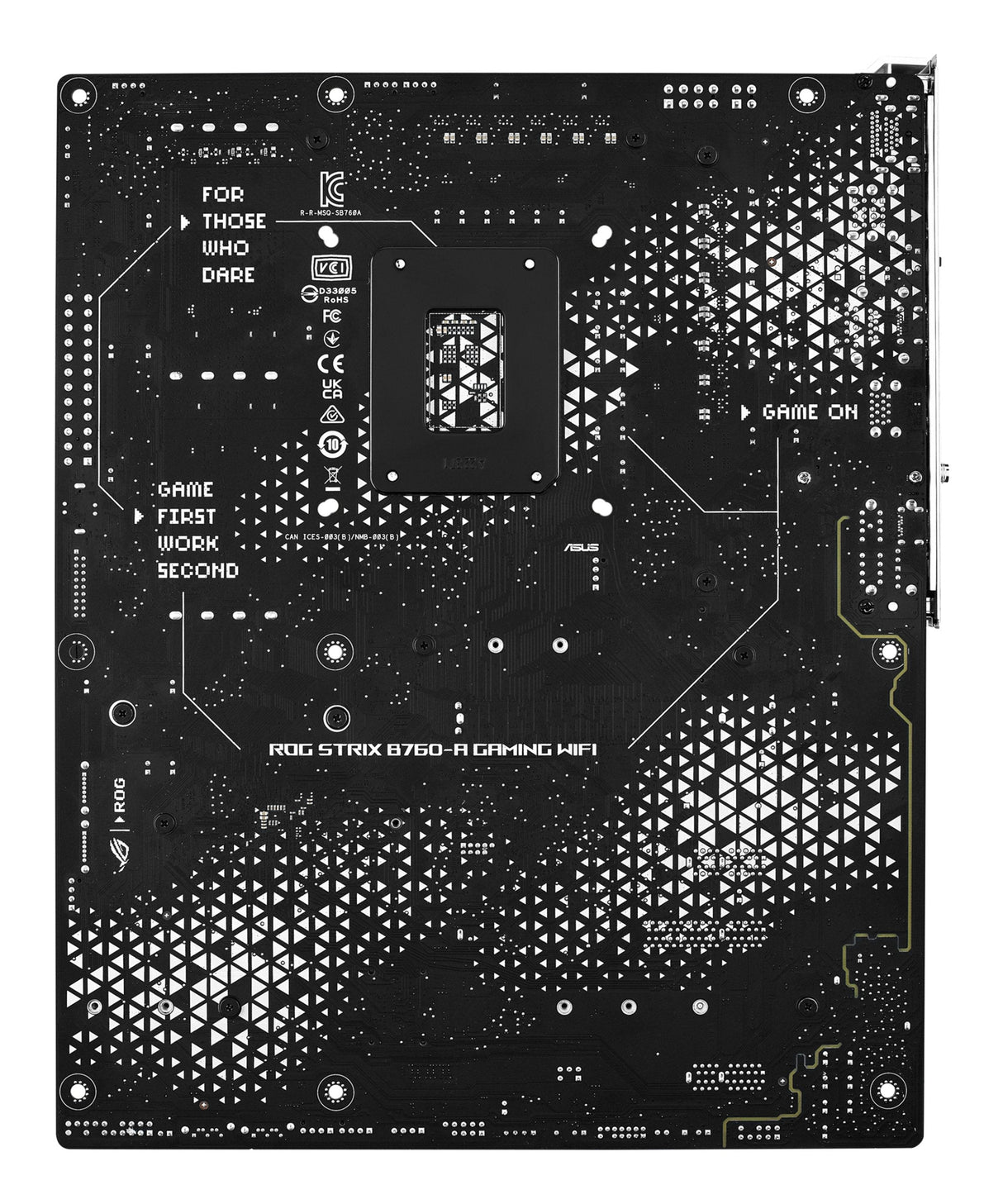 Placa Asus Rog Strix B760-A Gaming Wifi,Intel,1700,B760,4ddr5,128gb,Hdmi+Dp,4sata+3m.2,3usb 3.2+2usb-C,2.5gb+Wifi6e+Bt5.3,Atx
