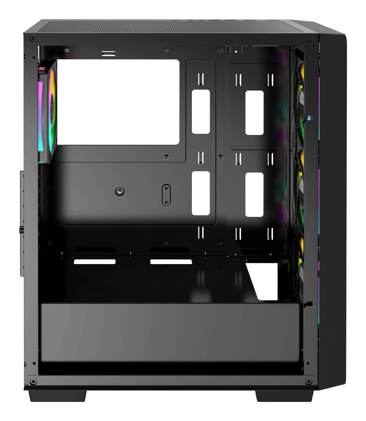 Ocypus Gamma C60 Argb (Negro, Tempered Glass) Gamma-C60-Bkg400xx-Gl