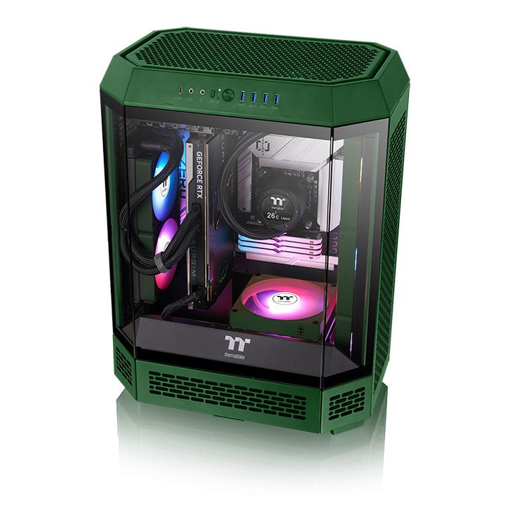 Ventilador Pc Thermaltake Cl-F220-Pl12rg-A Verde