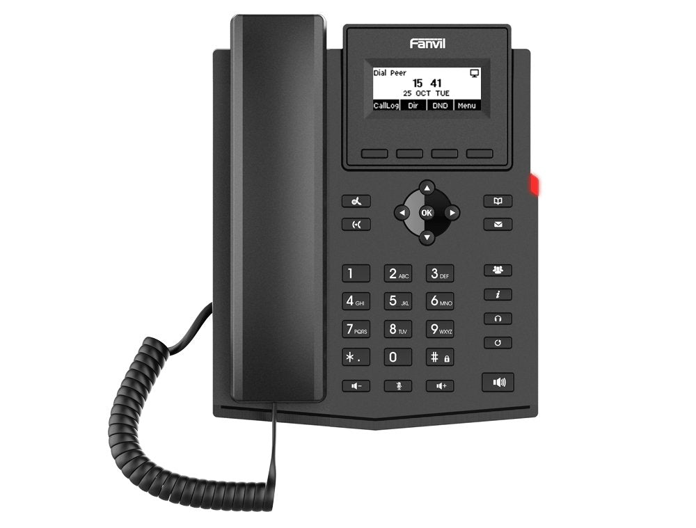 EAN 6937295603767 - Fanvil X301P teléfono IP Negro 2 líneas LCD imagen 1