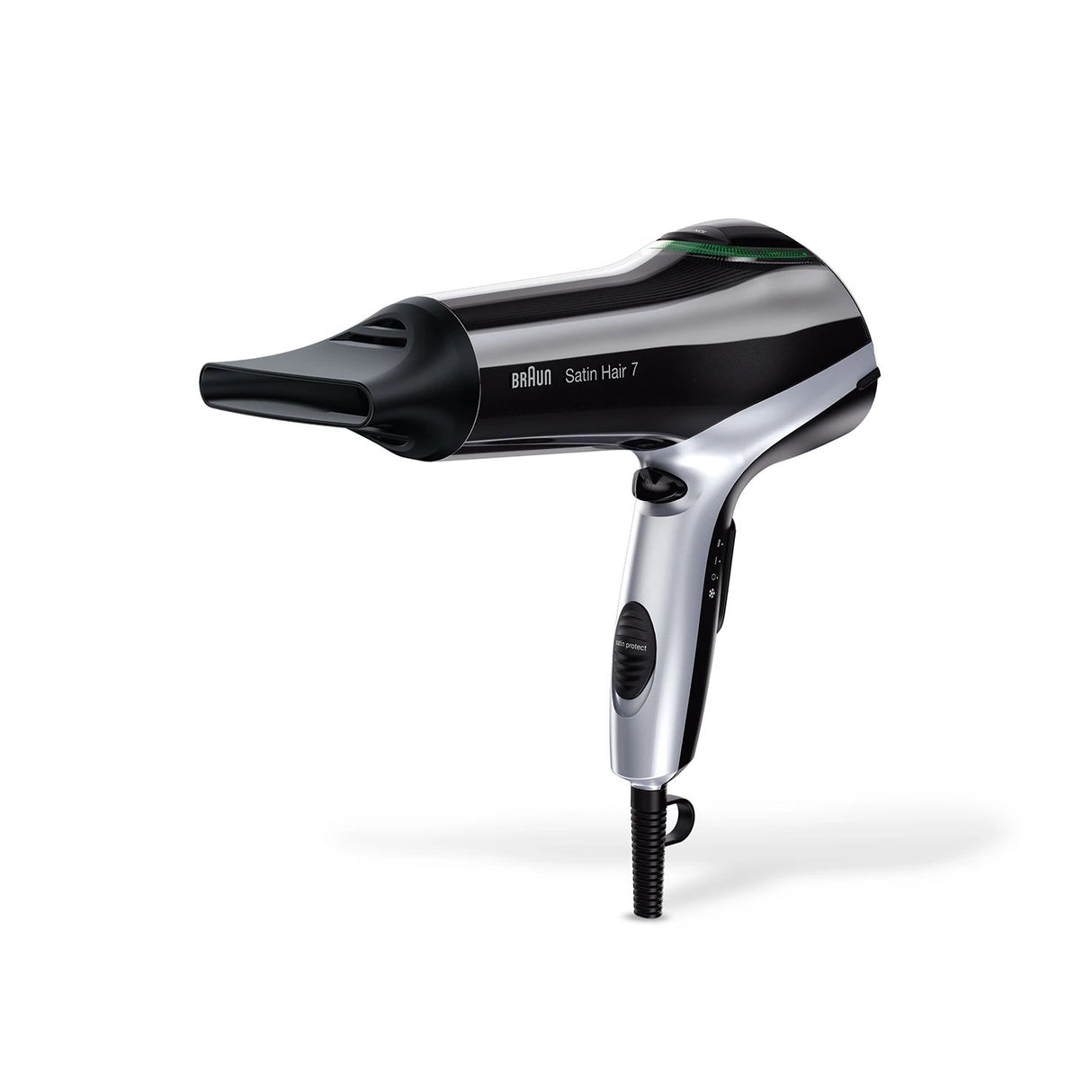 EAN 3030050182279 - Braun HD710 secador 2200 W Negro, Plata imagen 1