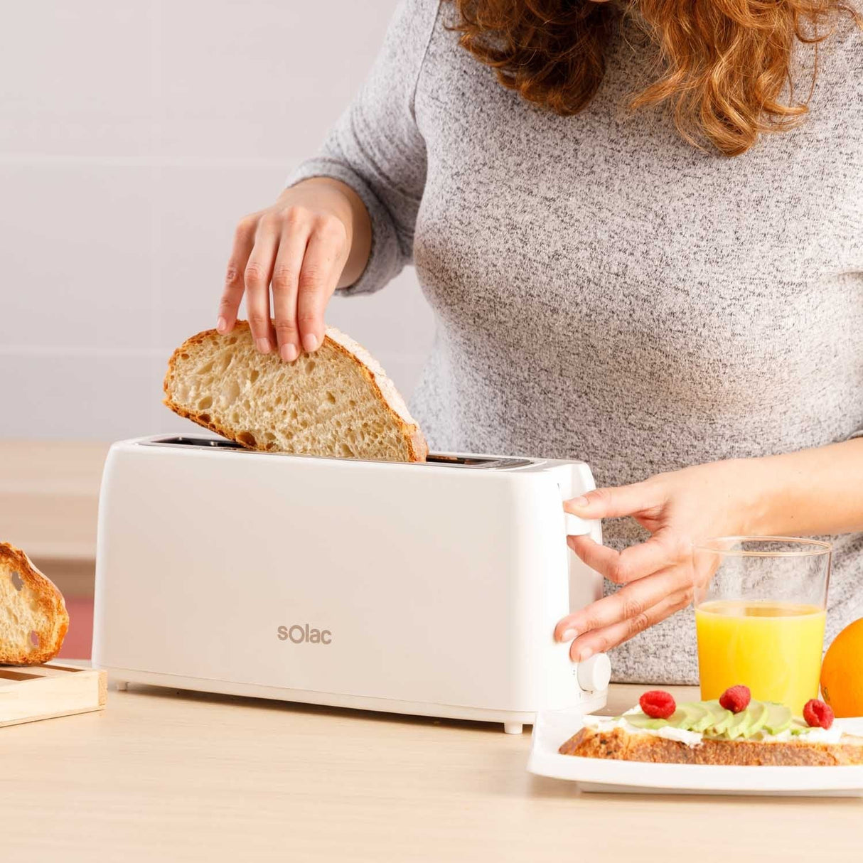 Tostadora Solac S96006300 Tl5418 Con 1 Ranura