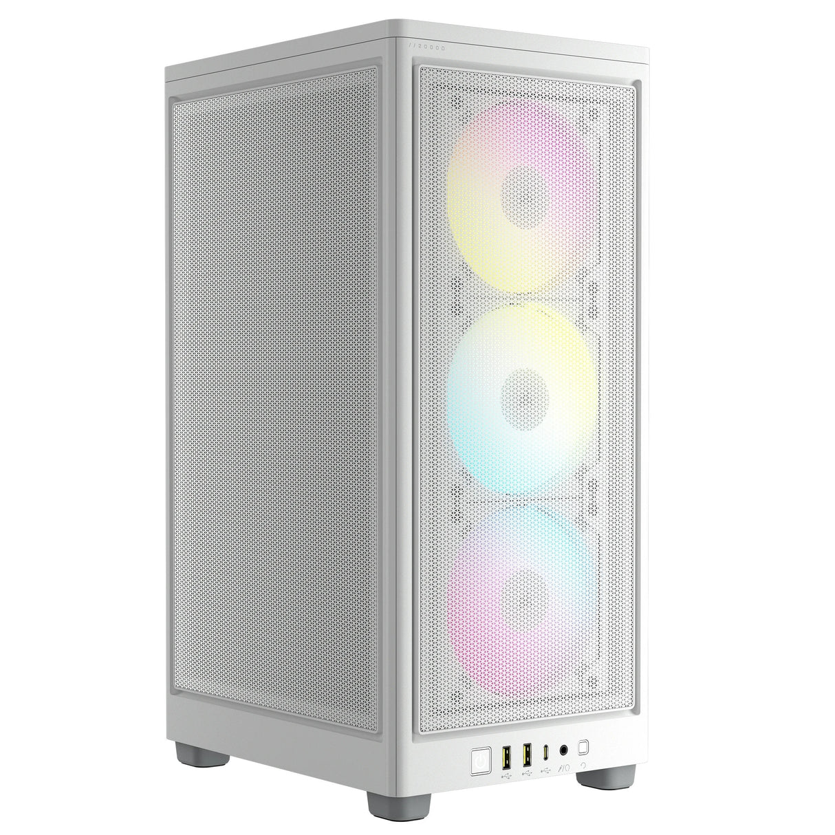 Caja Mini Itx Icue 2000d Rgb Airflow White Corsair