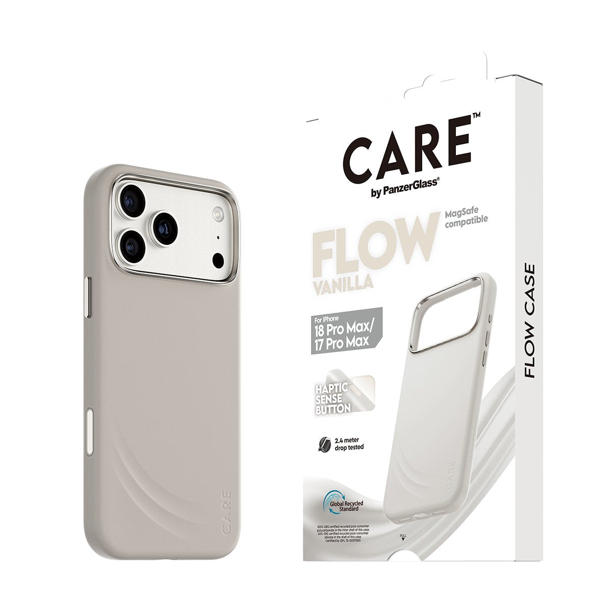 Care By Panzerglass Flow Case Vanilla M. Magsafe Iphone 17 Pro Max