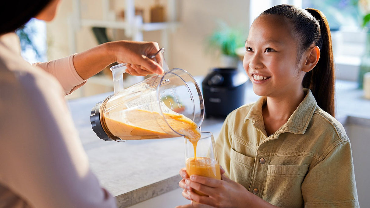 EAN 8720389001987 - Philips 3000 series HR2191/01 licuadora 2 L Batidora de vaso 600 W Negro, Transparente imagen 6