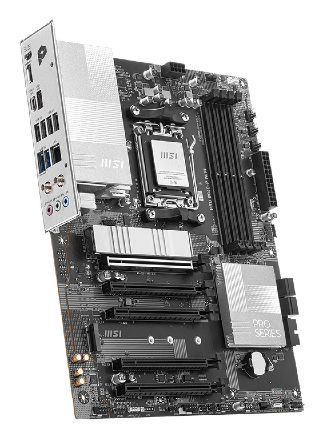 EAN 4711377286596 - MSI PRO B840-P WIFI placa base AMD B840 Zócalo AM5 ATX imagen 3
