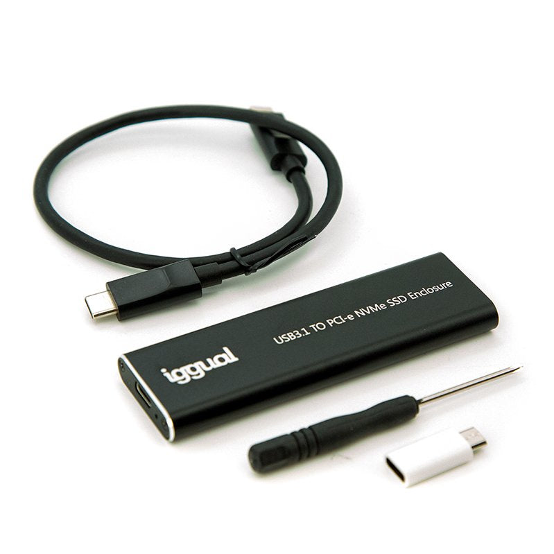 EAN 8435364317020 - iggual IGG317020 caja para disco duro externo Caja externa para unidad de estado sólido (SSD) Negro imagen 2