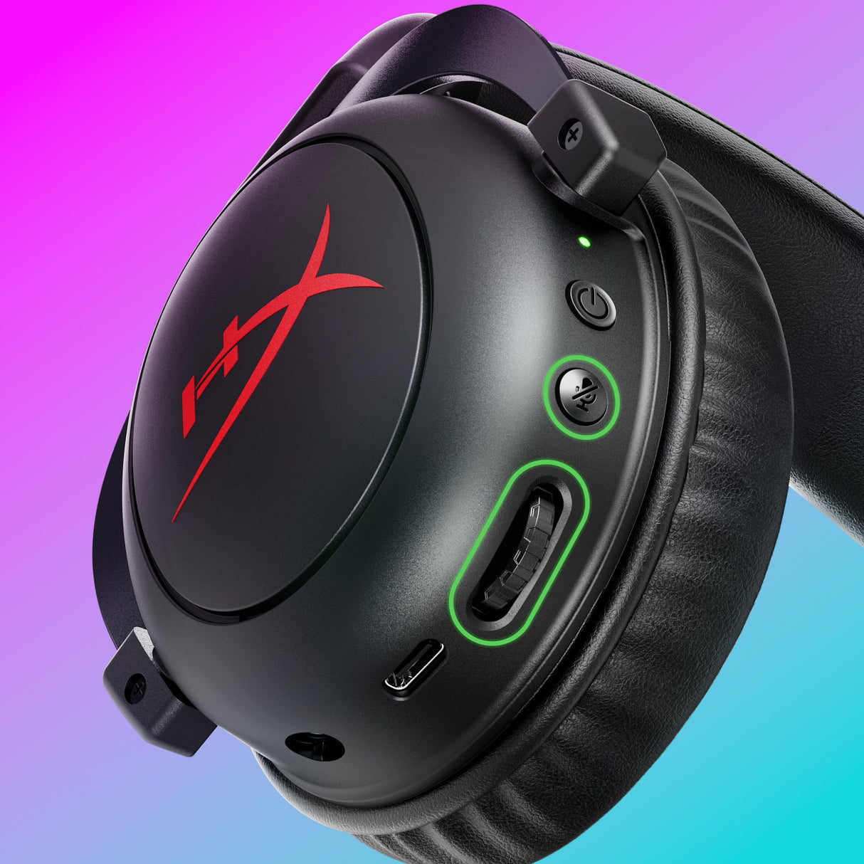 EAN 0196786709388 - HyperX Cloud II Core Wireless GAM HEADSET Inalámbrico y alámbrico Diadema Juego Negro imagen 8