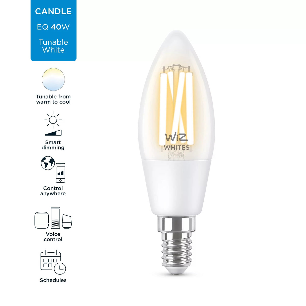 EAN 8718699787196 - WiZ 8718699787196 iluminación inteligente Bombilla inteligente Wi-Fi/Bluetooth 4,9 W imagen 3