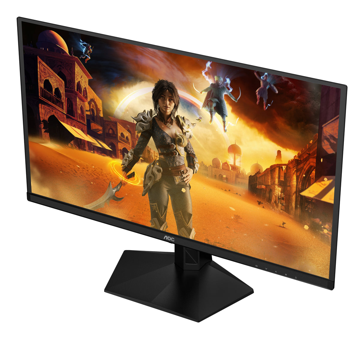 Monitor Aoc Agon Q27g41zdf Qd-Oled Gaming 26,5 " Negro, Qhd, Hdmi, Dp, Adaptive-Sync, Compatibilidad G-Sync, Panel De 240hz Q27g41zdf