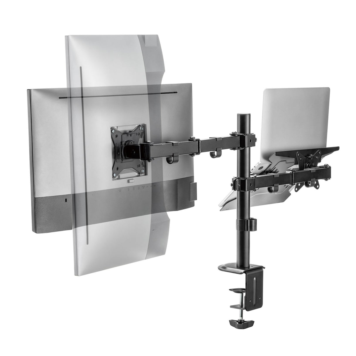 EAN 8052101431797 - Ewent EW1519 soporte para ordenador portátil Soporte de mesa con estante para ordenador portátil y brazo imagen 4