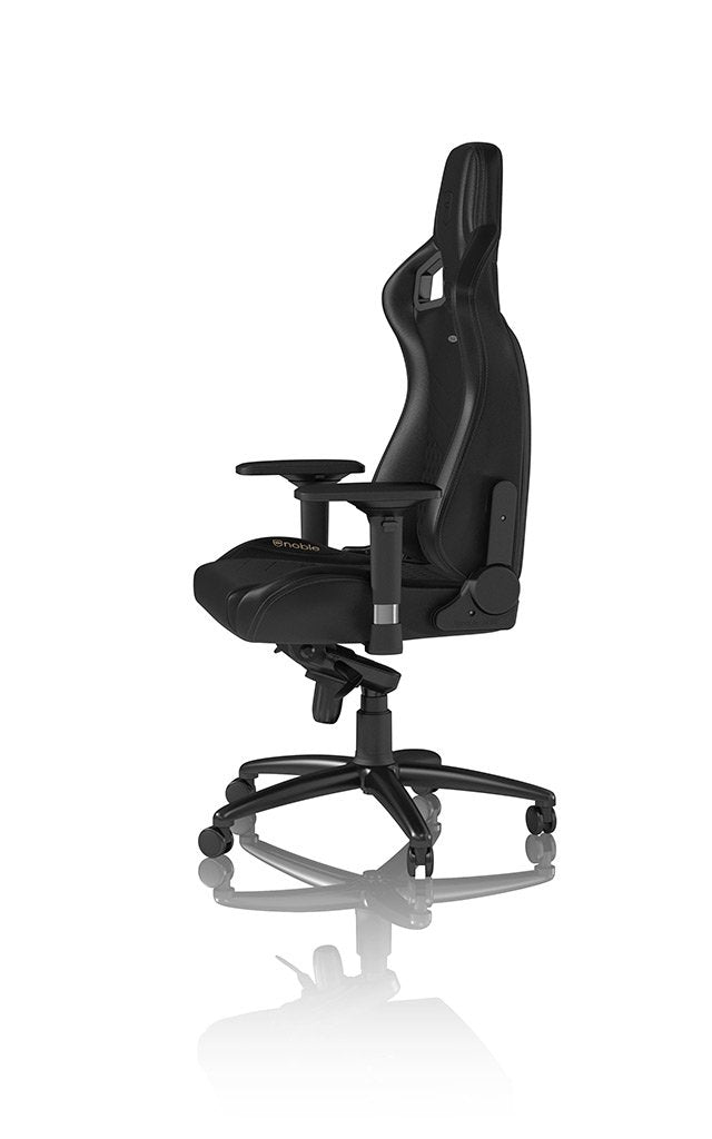 Noblechairs Epic Echtleder Gaming Silla - Negro