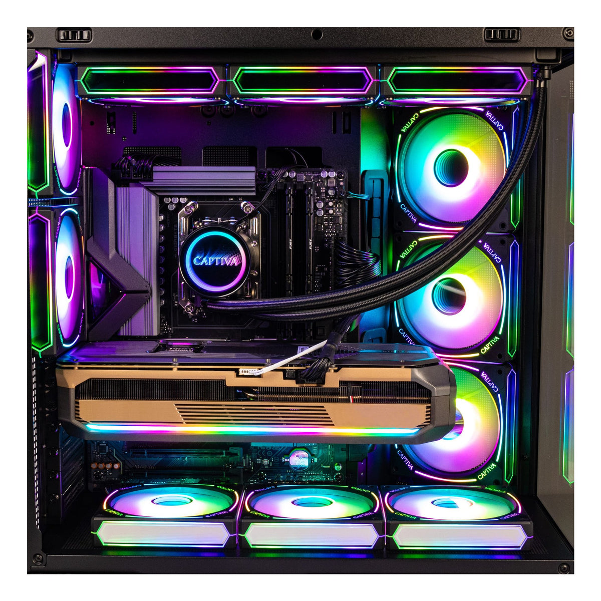 EAN 4071002026684 - CAPTIVA PC Highend Gaming I10-2668 Intel Core Ultra 270k Plus, 32GB DDR5 RAM, 1TB M.2 SSD, NVIDIA GeForce imagen 4