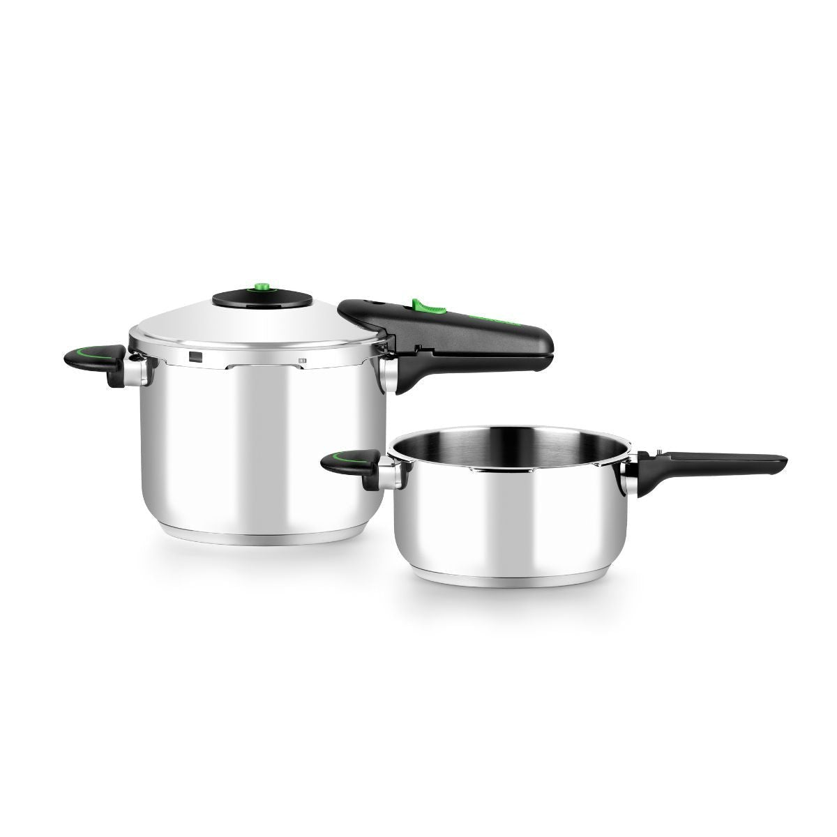 Pack 2 Ollas A Presión Monix Presto M911001 4+6l Aptas Para Inducción