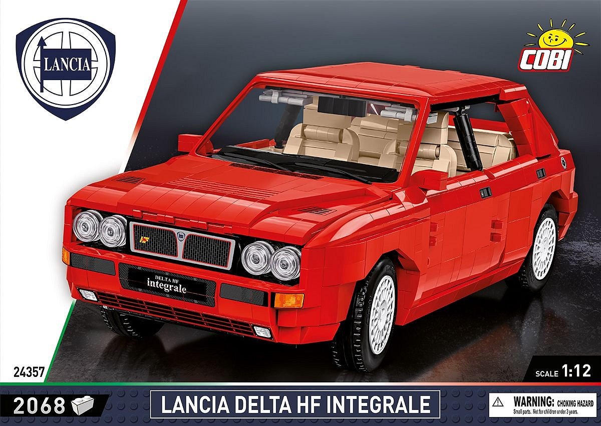 Cobi Lancia Delta Hf Integlee, Juguete De Construcción Cobi-24357