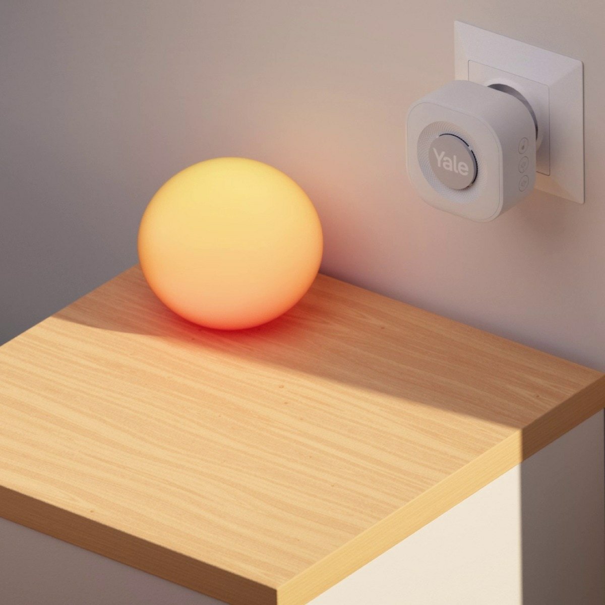 Yale Doorbell Chime Gris, Blanco