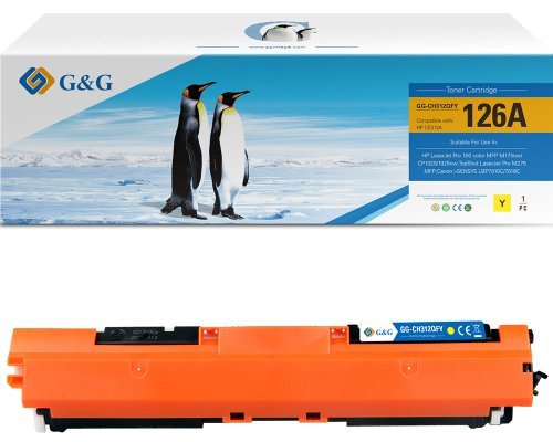 G&G Toner Compatible Con Hp 126a/ Ce312a Canon 729y