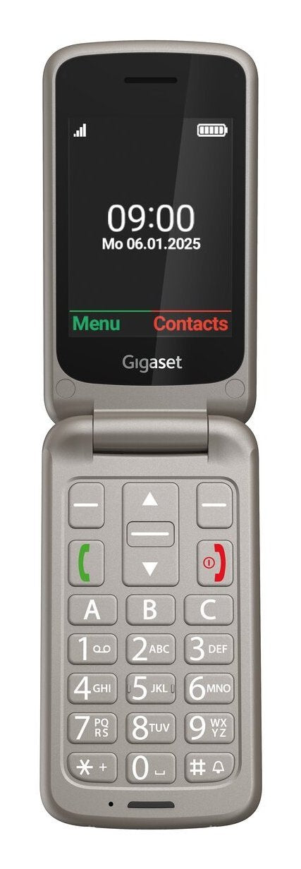 EAN 4255781906164 - Gigaset GL595 7,11 cm (2.8") 114 g Gris Teléfono para personas mayores imagen 1