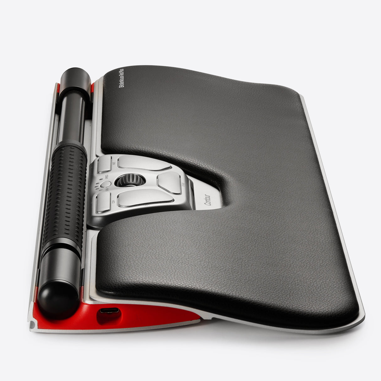 EAN 0743870003923 - Contour Design RollerMouse Red Plus ratón Oficina Bluetooth + USB Type-C 2800 DPI imagen 4