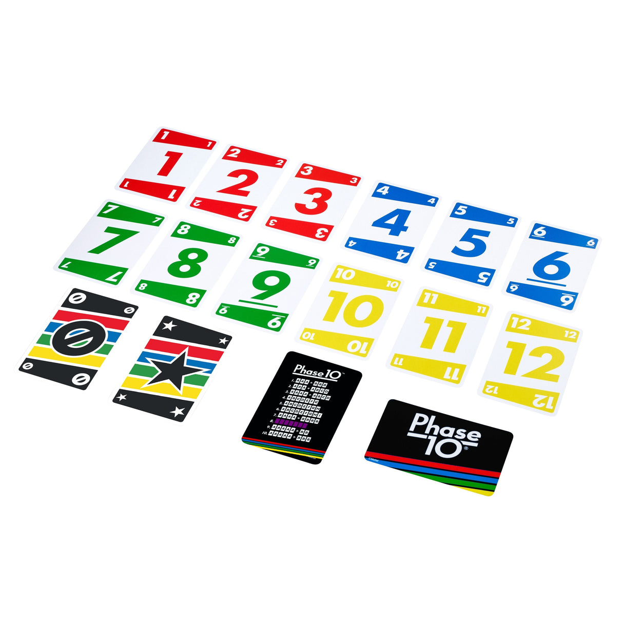 Juego De Cartas Mattel Phase 10