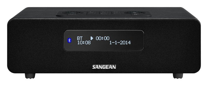 Radio Sangean Ddr-36 Bt Black Con Sintonización Digital De Sobremesa