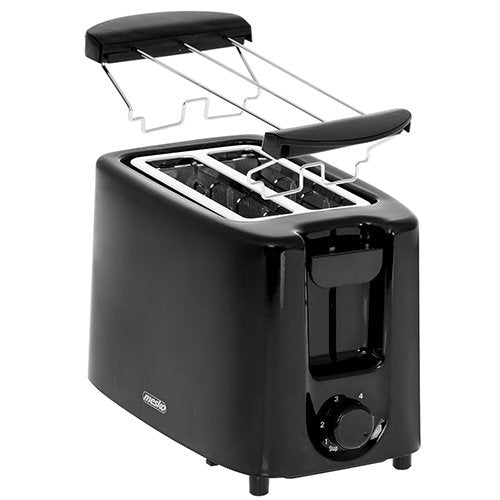 Tostador Mesko Ms 3220 Potencia 750 W Ranuras 2 Negro