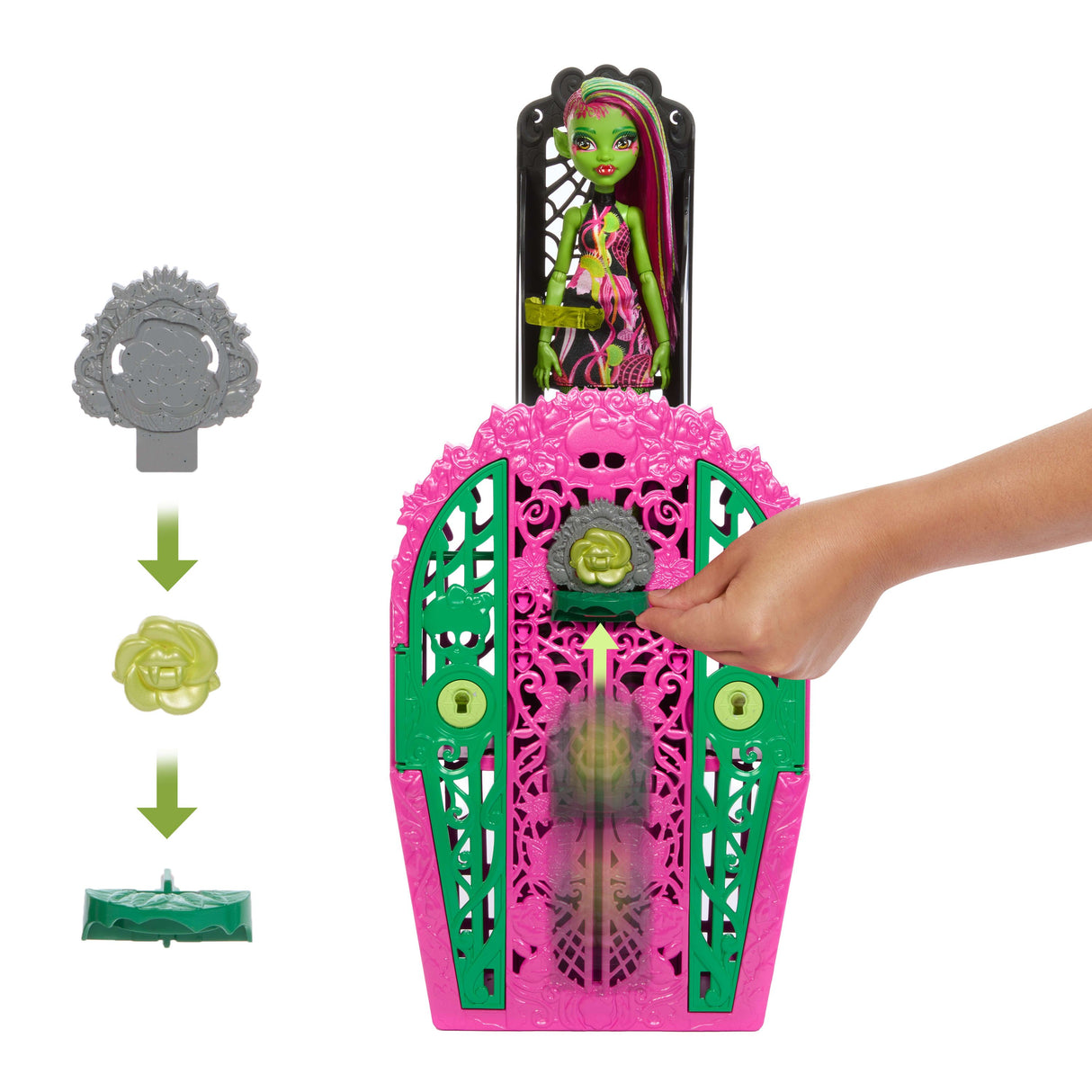 EAN 0194735255405 - Monster High Skulltimate Secrets Venus McFlytrap imagen 5
