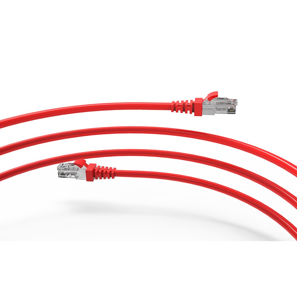 EAN 8697980468542 - Inca CAT6 RJ45 1 m cable de red Rojo U/UTP (UTP) imagen 3