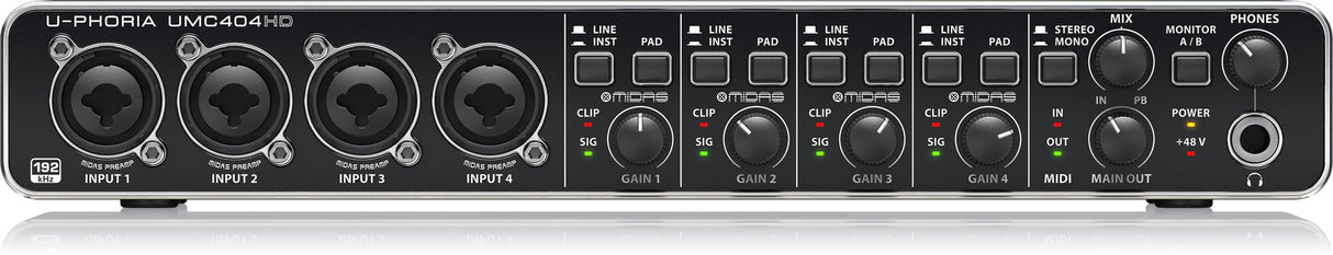 EAN 4033653130639 - Behringer UMC404HD interfaz de grabación de audio imagen 1
