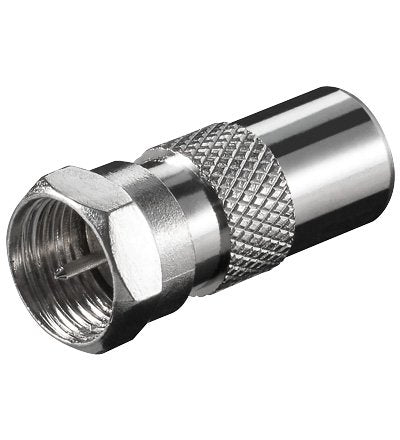 F-Adapter: F Male > Coaxial M