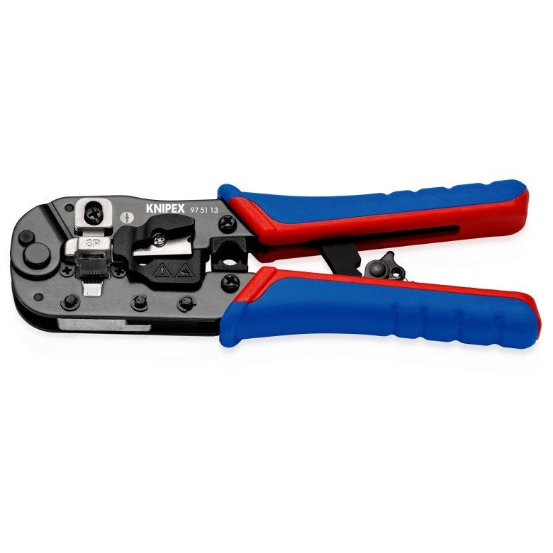 Knipex 97 51 13 Crimpadora Herramienta Para Prensar Negro, Azul, Rojo