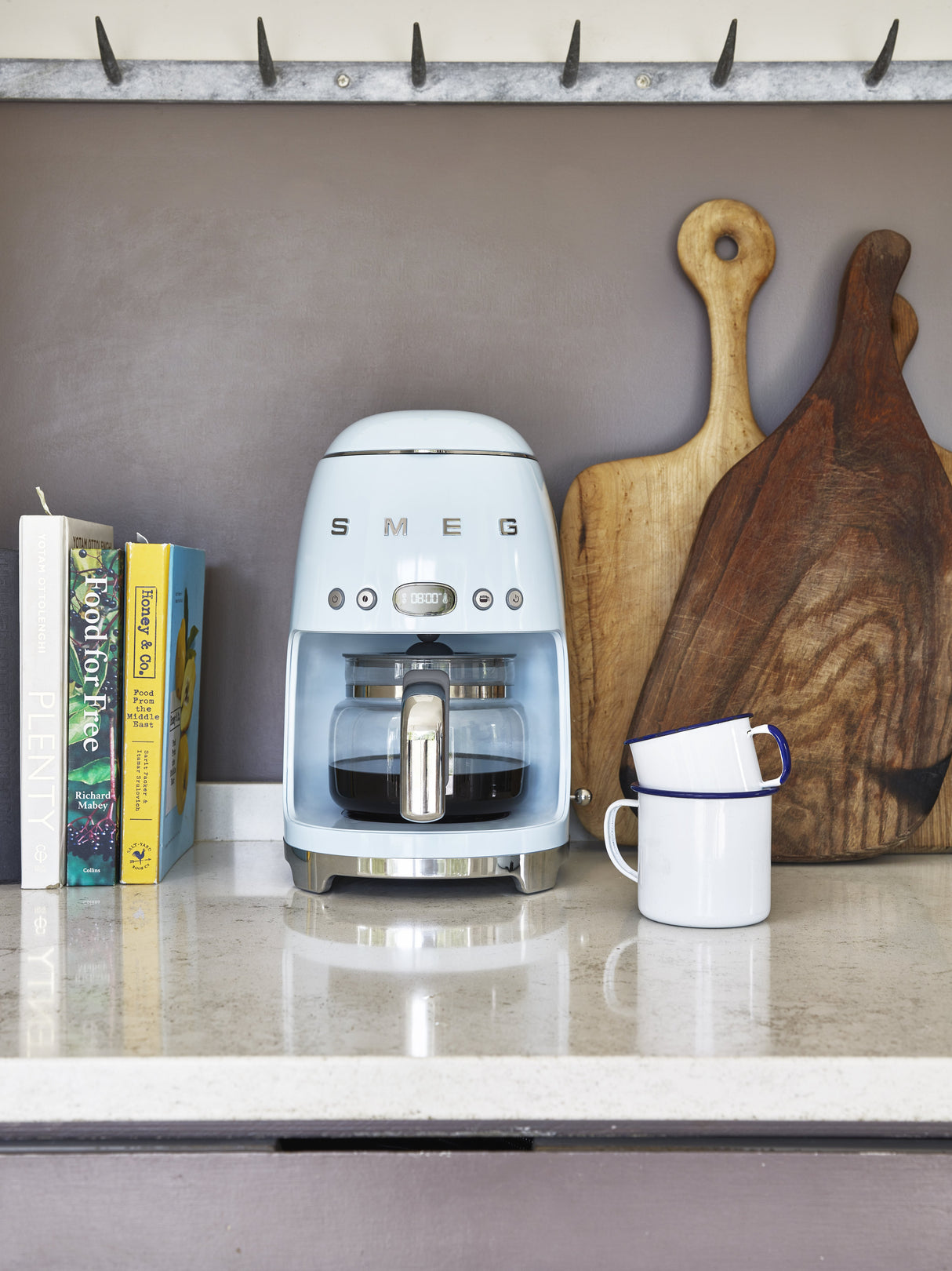 EAN 8017709280529 - Smeg DCF02PBEU cafetera eléctrica Totalmente automática Cafetera de filtro 1,4 L imagen 8