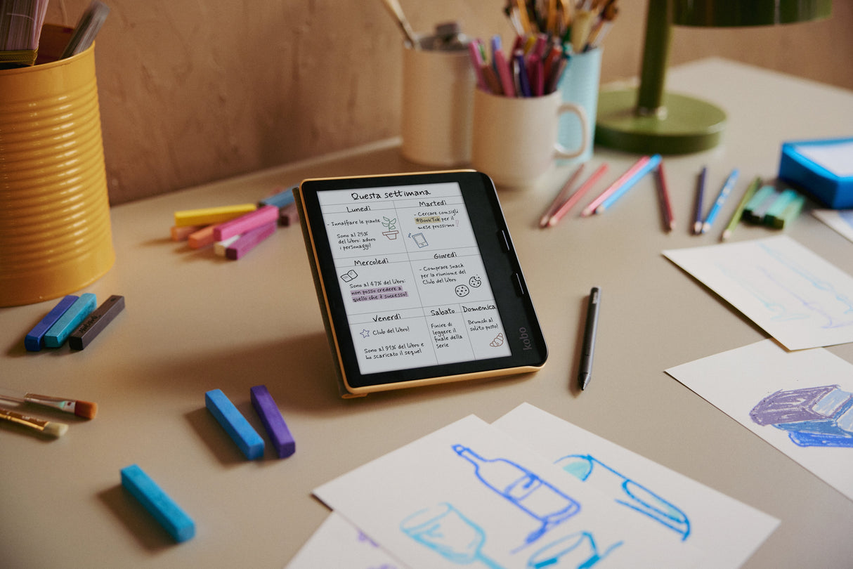 Kobo Ebook-Reader Ebookreader Libra Colour Negro (N428-Ku-Bk-K-Ck) (N428kubkkck)