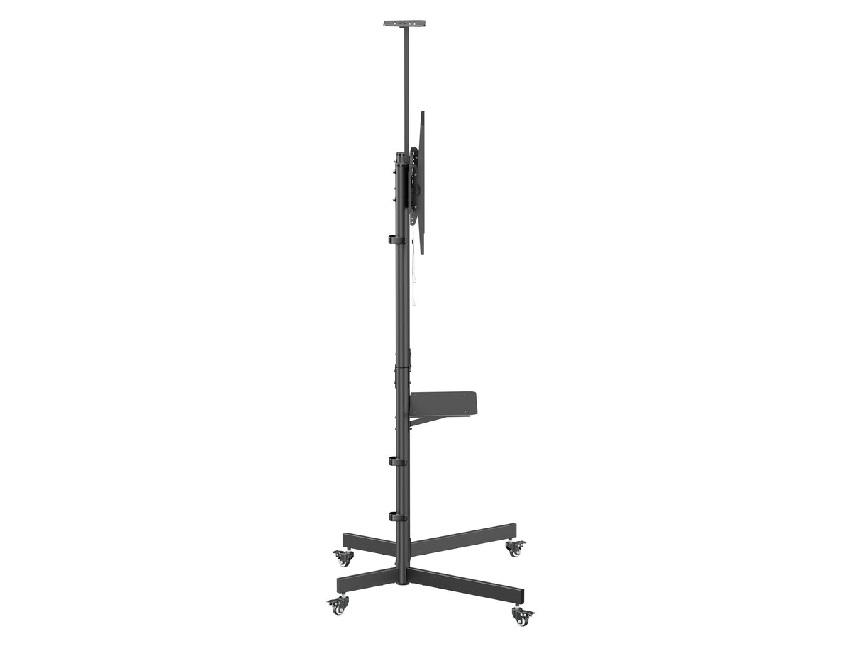 Soporte De Suelo Con Ruedas Equip Para Pantalla De 37" - 70" Max Vesa 600x400 70kg Estante Superior