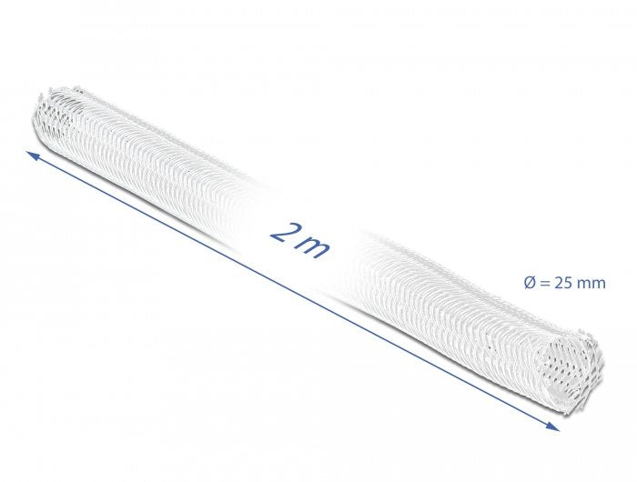 Delock 20701 Pasacables Blanco