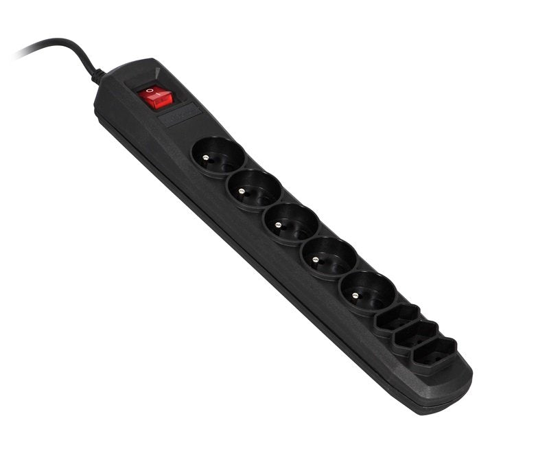 EAN 5901452125851 - Activejet APN-8G/5M-BK base múltiple 8 salidas AC Interior Negro imagen 1