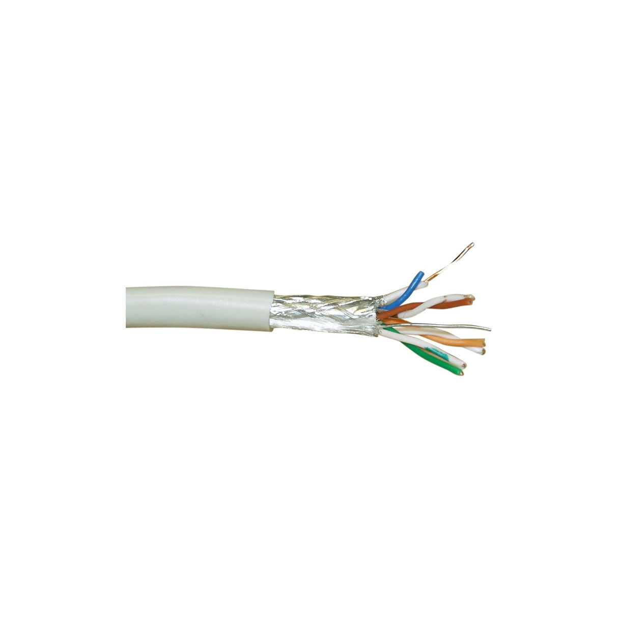 Cable De Instalación Sólido Inline Sf/Utp Cat.5e Awg24 Cu Libre De Halógenos 50m
