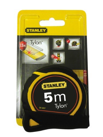 Stanley 0-30-697 Cinta Métrica 5 M Negro, Amarillo