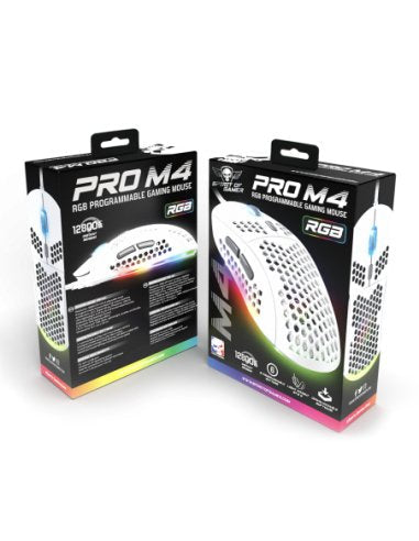 EAN 3700104455818 - Spirit of Gamer PRO-M4 ARTIC ratón Juego mano derecha USB tipo A Óptico 12800 DPI imagen 5