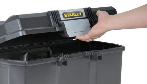 Caja De Herramientas Vacía Stanley Touch Pestillo 60cm