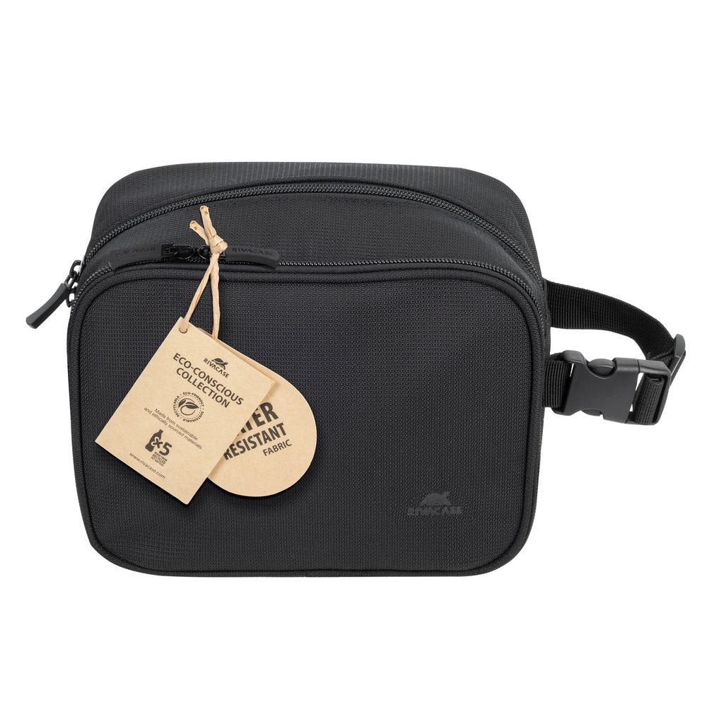 EAN 4260709011776 - Rivacase 8409 Bolsa de aseo Poliéster, Poliéster reciclado Negro imagen 13