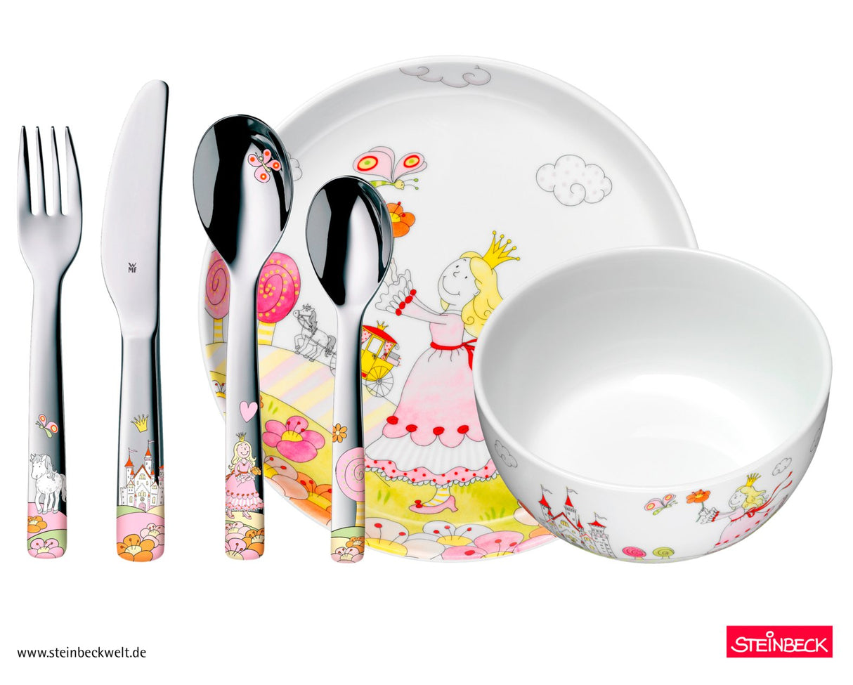 Wmf 1294179964 Prinzessin Anneli Kinder Geschirrset 6-Teilig