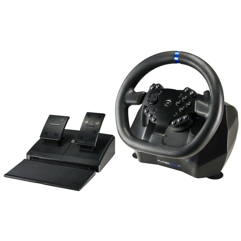 EAN 3701221702571 - Subsonic SA5640-NG mando y volante Negro Volante + Pedales PC, PlayStation 4, Xbox One, Xbox One S, Xbox imagen 1